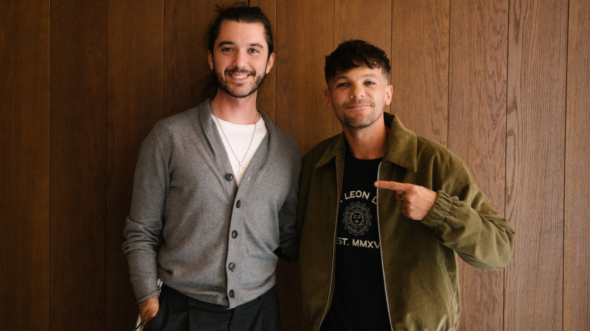 Guillem Climent y Louis Tomlinson