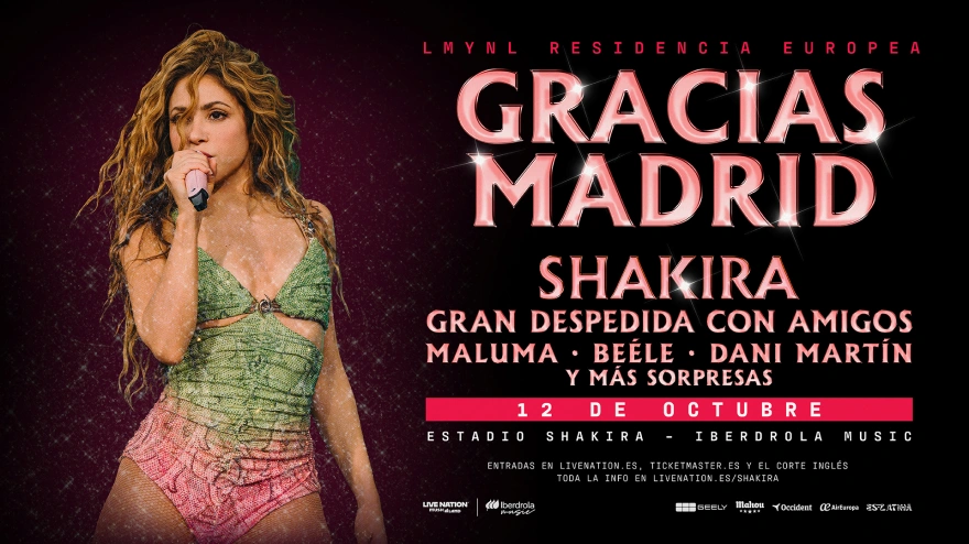 Shakira y amigos, el 'show' definitivo de la residencia de 'Las Muejres Ya No Lloran' en Madrid